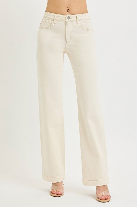 Risen/ TC HR Straight Jean