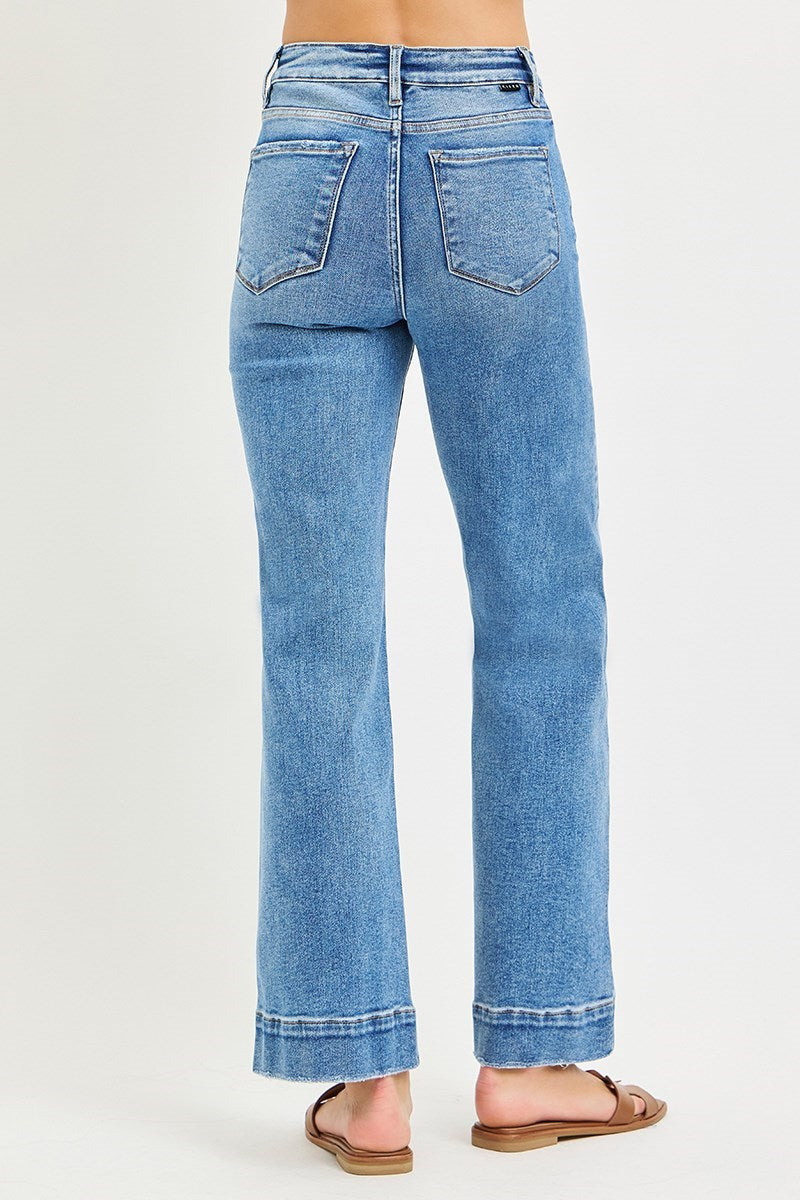Risen/ TC HR Straight Jean/ FINAL SALE