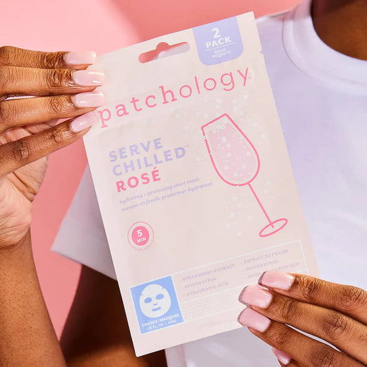 Patchology/ Serve Chilled Rosé Hydrating Mask/ 2-Pack