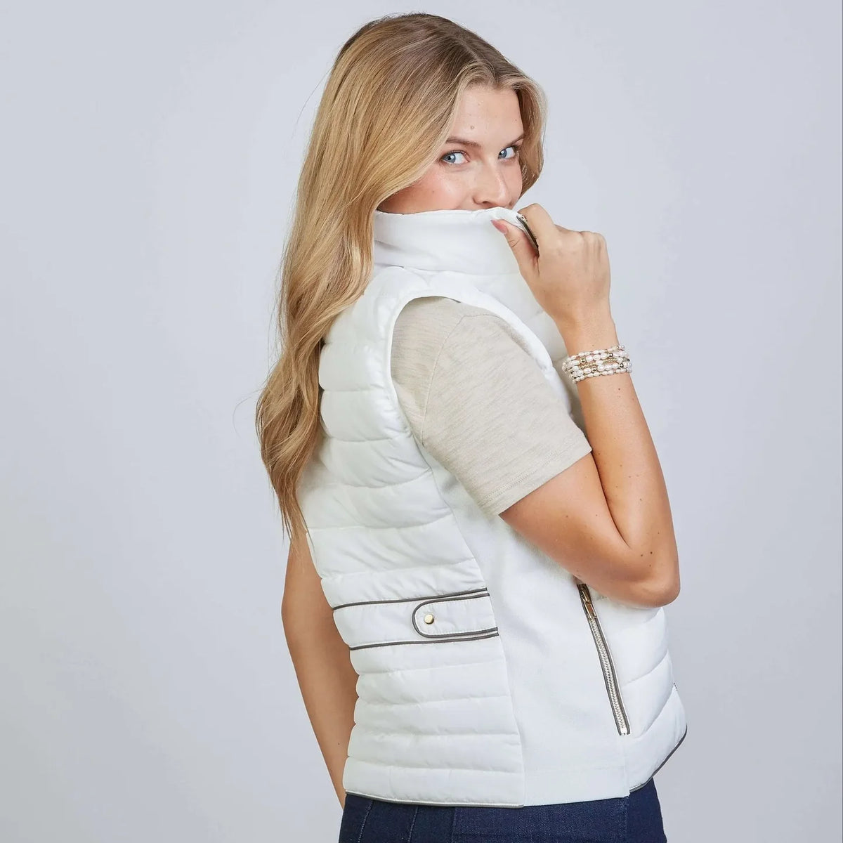 EG/ The Icon Perfect Puffer Vest