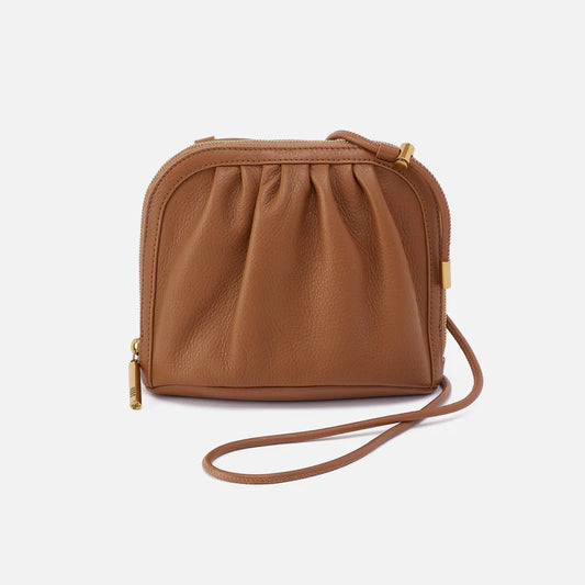 HOBO/ The Isabelle Crossbody/ Pebbled Leather Timber Brown