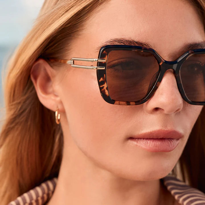 Diff/ Dasha Sunglasses/ Espresso Tortoise Gold + Brown