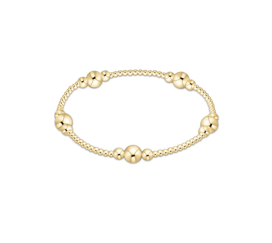 ENewton/ Purpose Gold 6mm Bead Bracelet