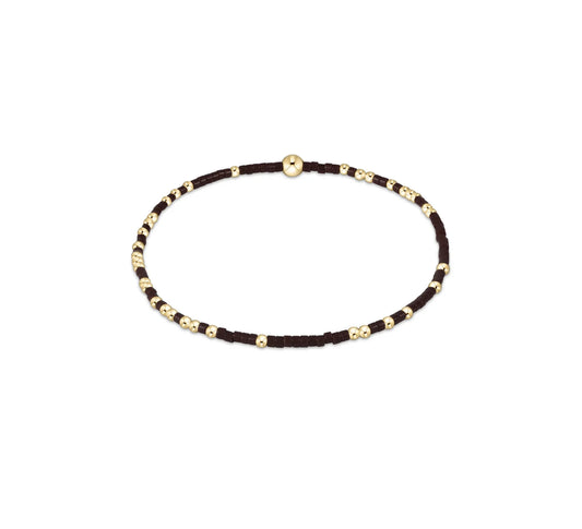 ENewton/ Hope Unwritten Bracelet-Chocolate