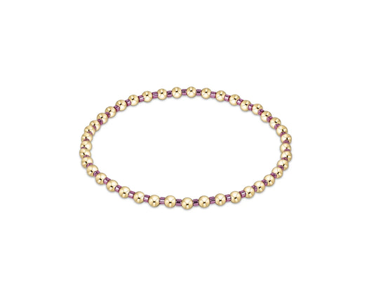 ENewton/ Hope Grateful Bracelet-Pink Metallic
