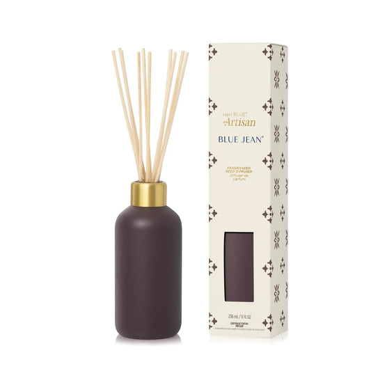 Capri Blue/ Artisan Terrazza Velluto Reed Diffuser/ Blue Jean