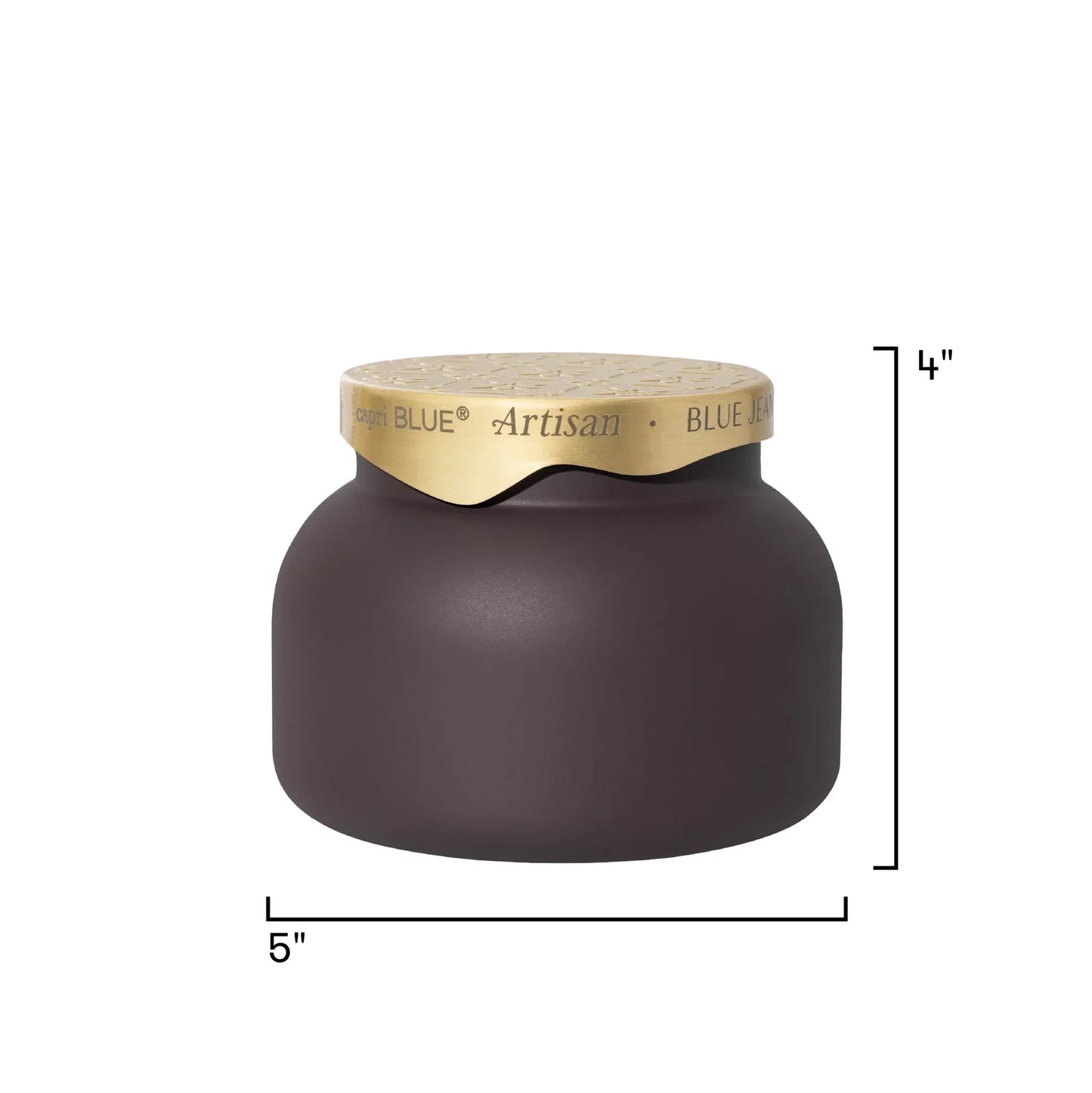 Capri Blue/ Artisan Terrazza Velluto Signature Candle/ Blue Jean