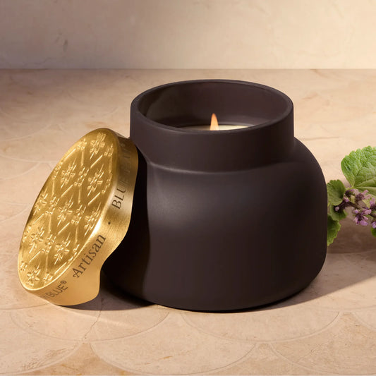 Capri Blue/ Artisan Terrazza Velluto Signature Candle/ Blue Jean