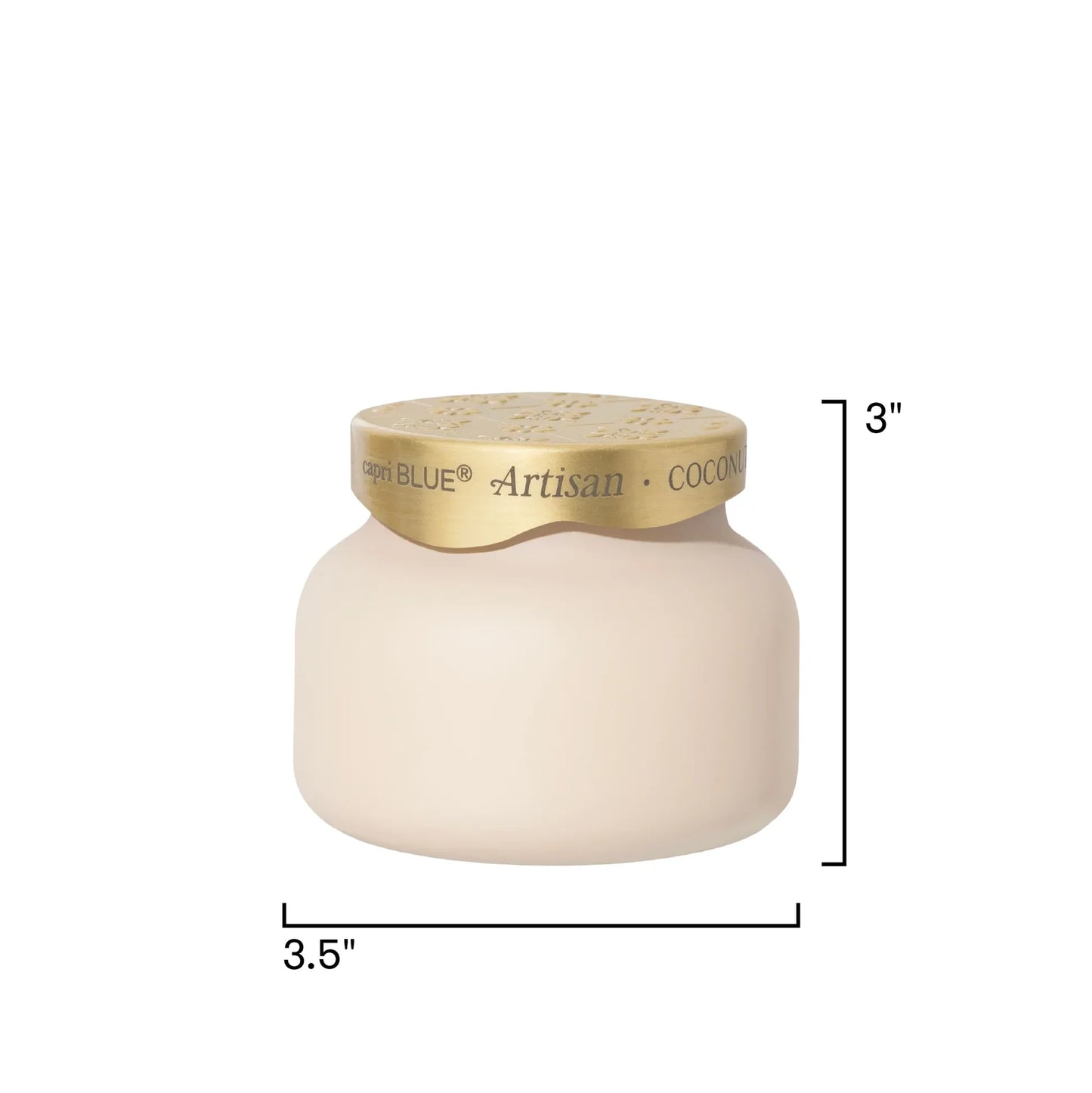 Capri Blue/ Artisan Terrazza Velluto Petite Candle/ Coconut Santal
