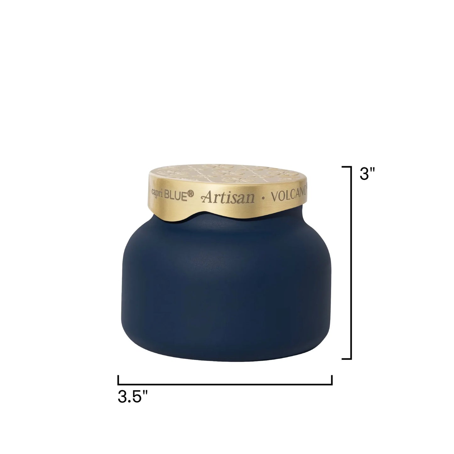 Capri Blue/ Artisan Terrazza Velluto Petite Candle/ Volcano