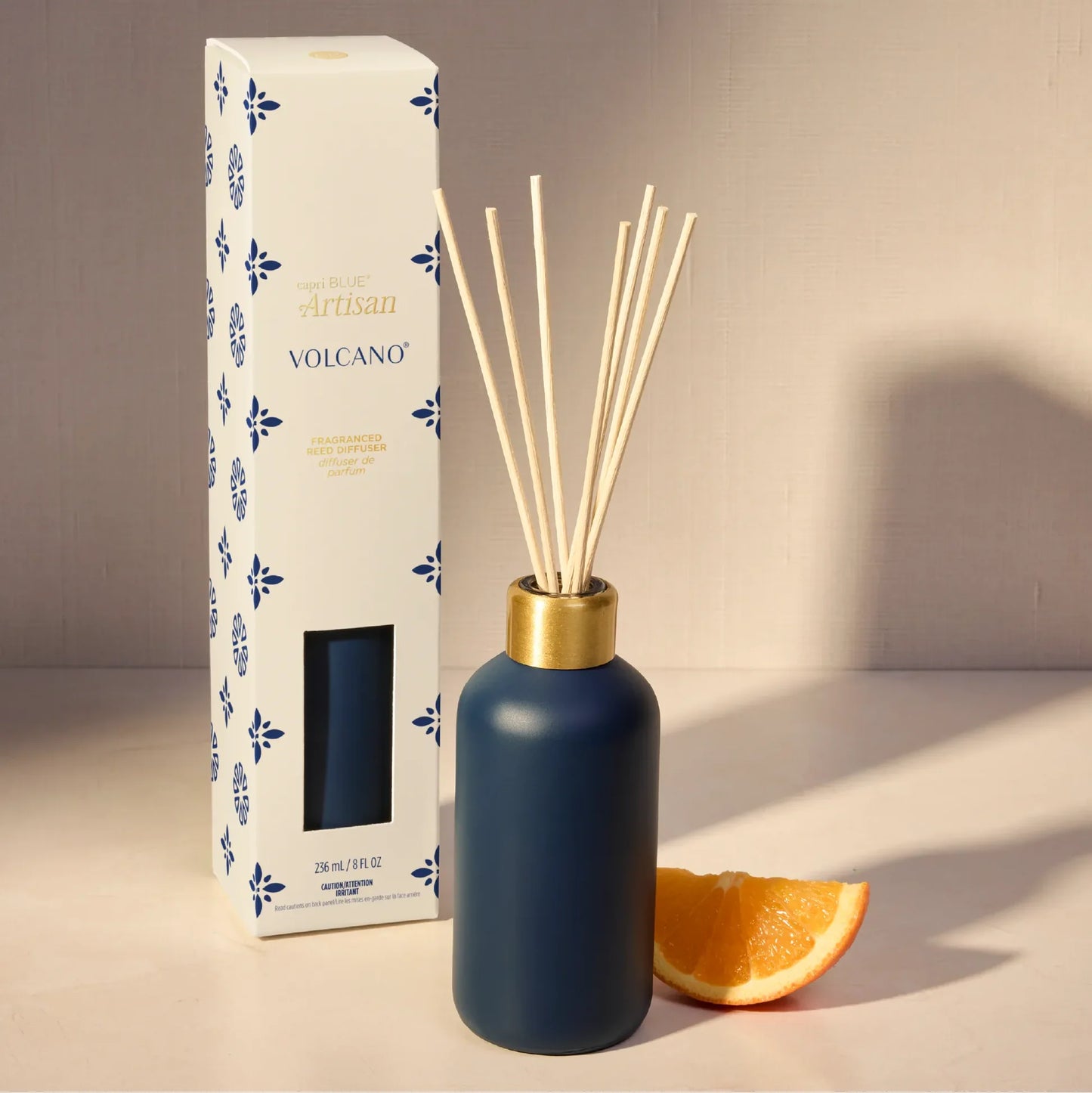 Capri Blue/ Artisan Terrazza Velluto Reed Diffuser/ Volcano