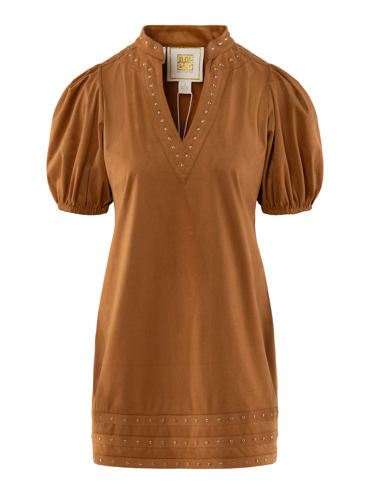 Emily McCarthy/ Hampton Mini Dress/ Brown Sugar