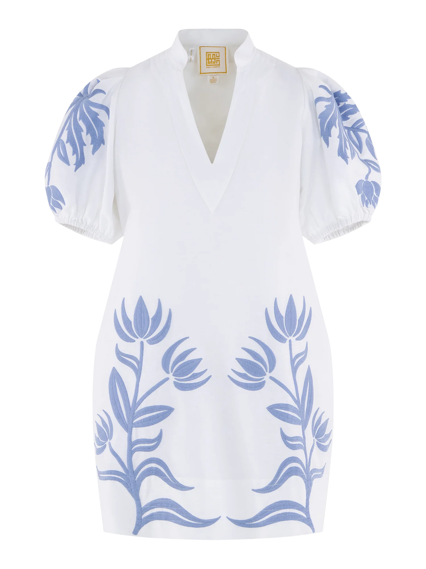 Emily McCarthy/ Hampton Mini Dress/ Dutch Tile