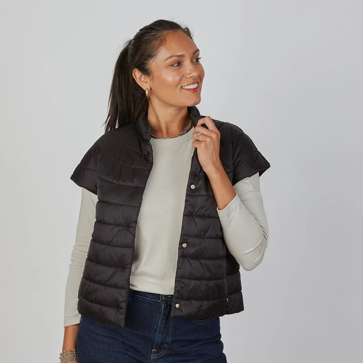 EG/ The Caroline Cap Sleeve Vest