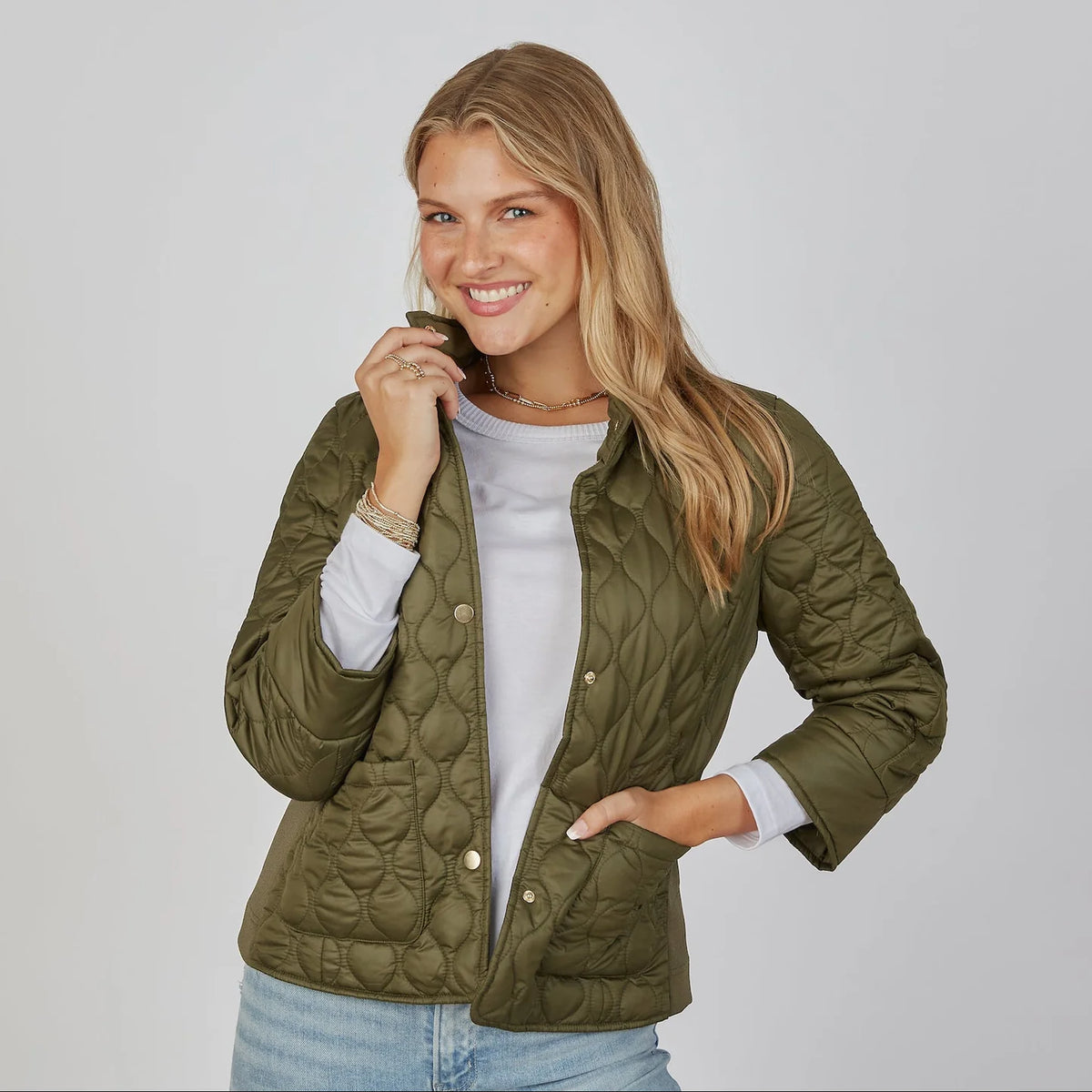 EG/ The Jacqueline 3/4 Sleeve Jacket