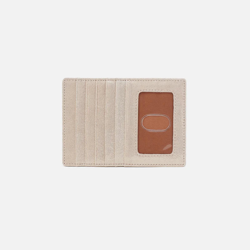 HOBO/ Euro Slide Card Case/ Sand Shimmer