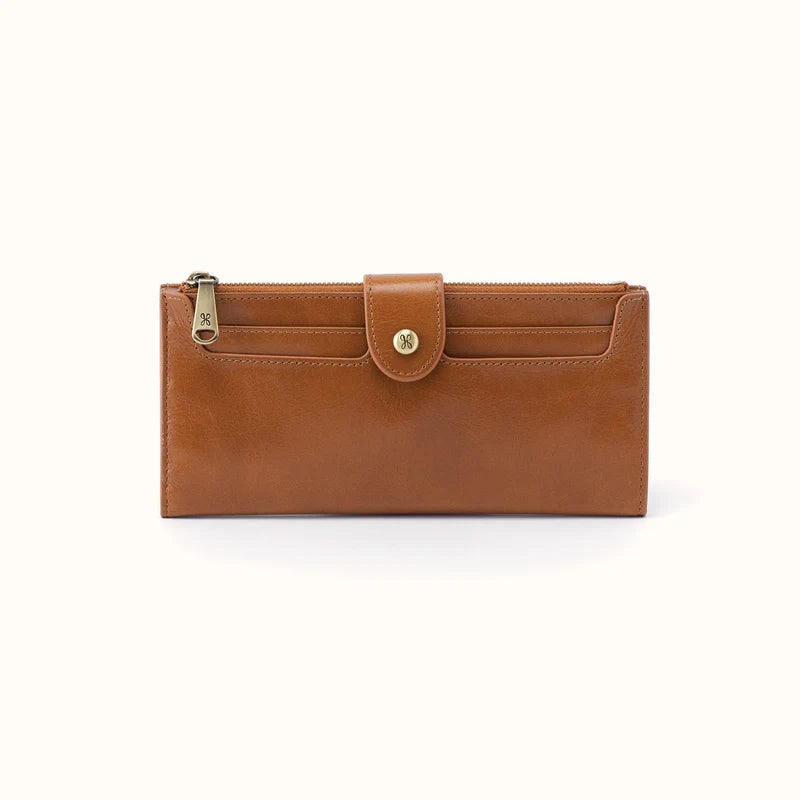 HOBO/ The Dunn Continental Wallet/ Truffle