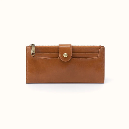 HOBO/ The Dunn Continental Wallet/ Truffle