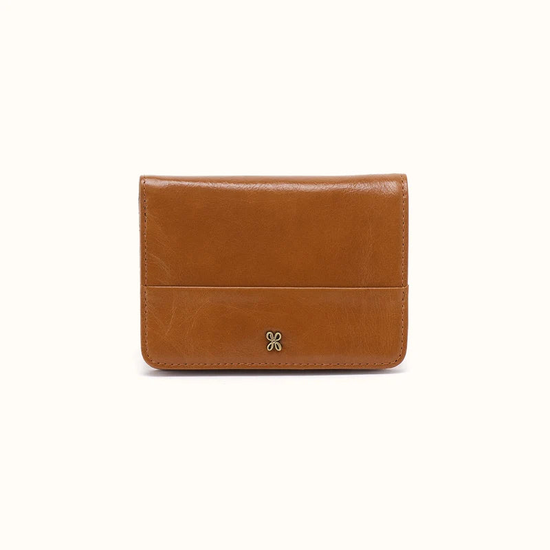 HOBO/ The Jill Small Bifold Wallet/ Truffle