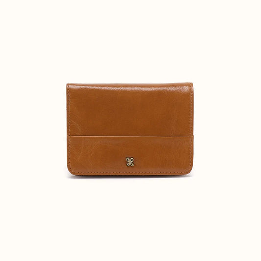HOBO/ The Jill Small Bifold Wallet/ Truffle