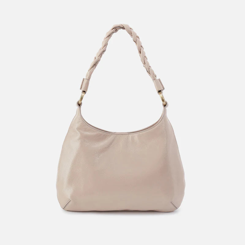 HOBO/ The Madison Shoulder Bag/ Stone Gloss