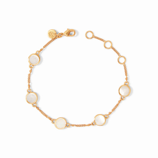 Julie Vos/ Valencia Delicate Bracelet/ Mother of Pearl