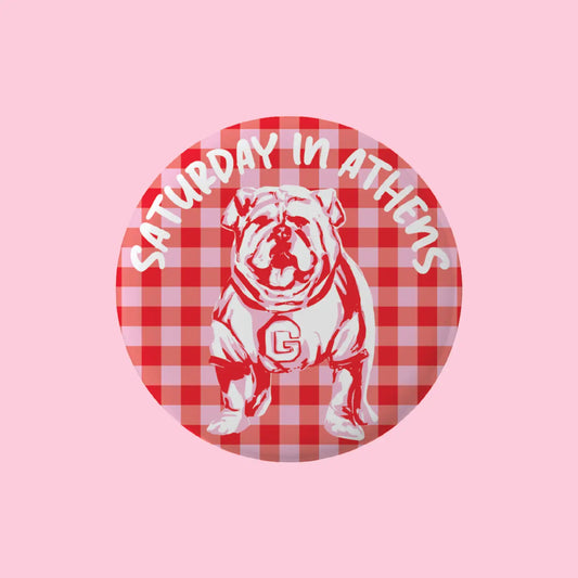 The Saturday in Athens Button
