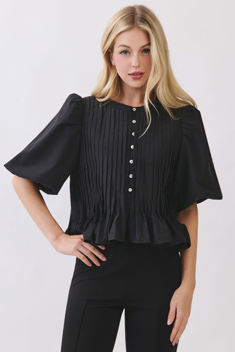 The Pippin Pintuck Shirt