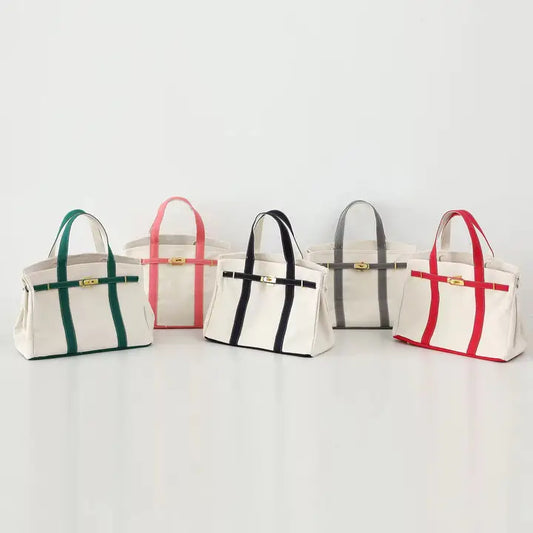 The Weekender Distressed Tote/ Pink