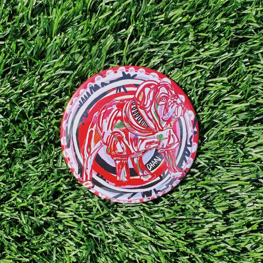 The Abstract Dawg Button