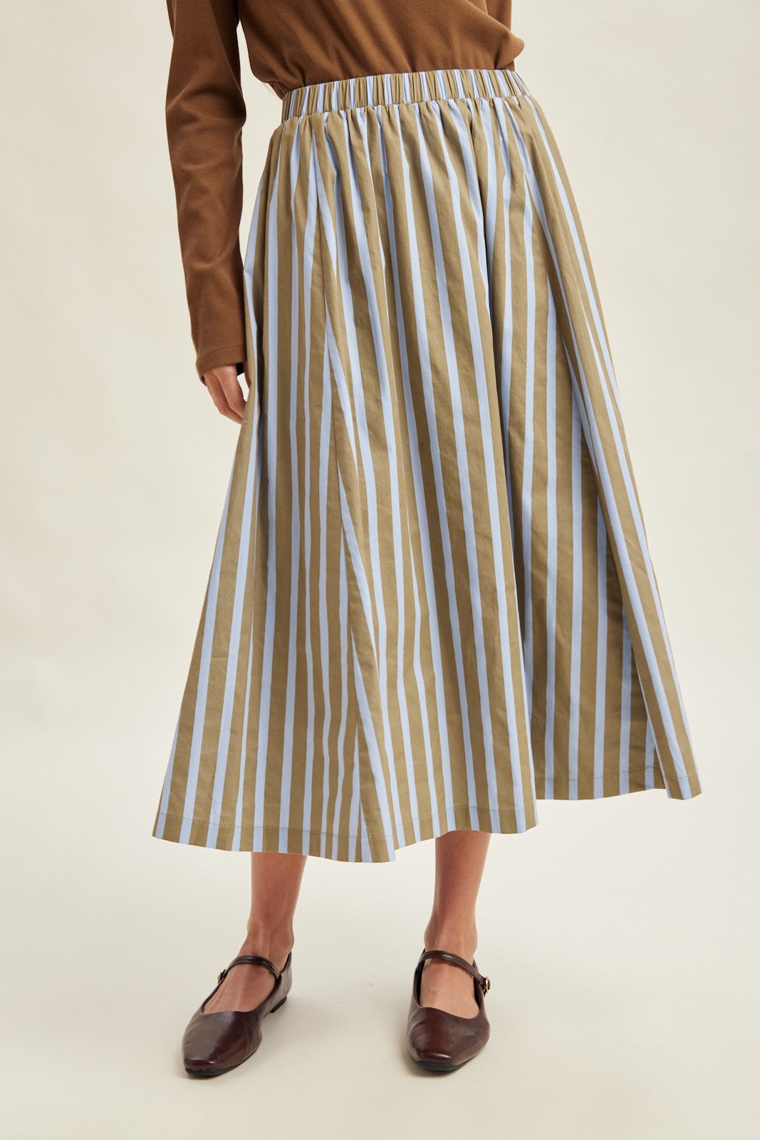 The Sassy Striped Skirt