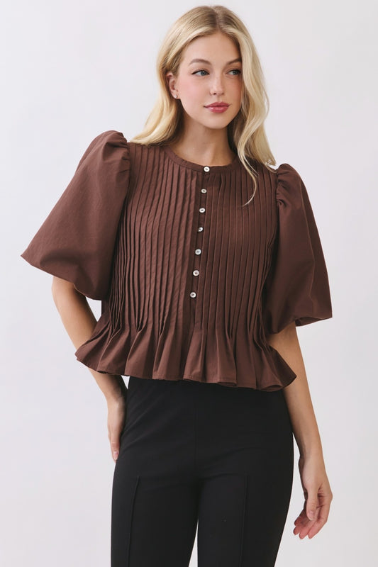 The Pippin Pintuck Shirt
