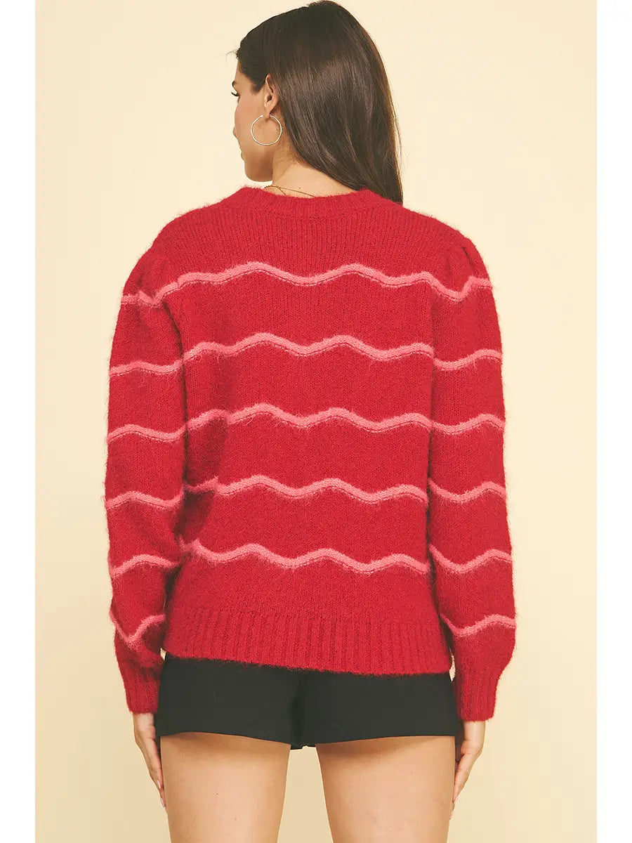 The Sola Striped Cardigan