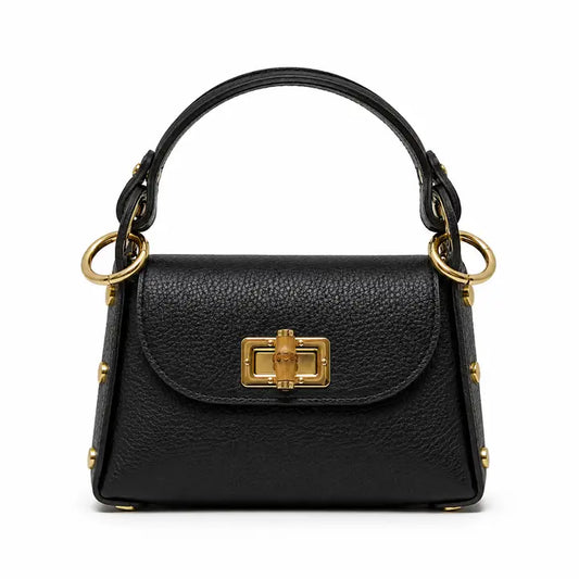The Bollie Bamboo Bag/ Black
