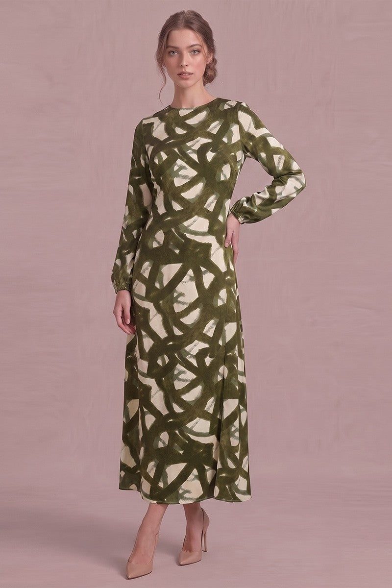 The Pria Printed Dress