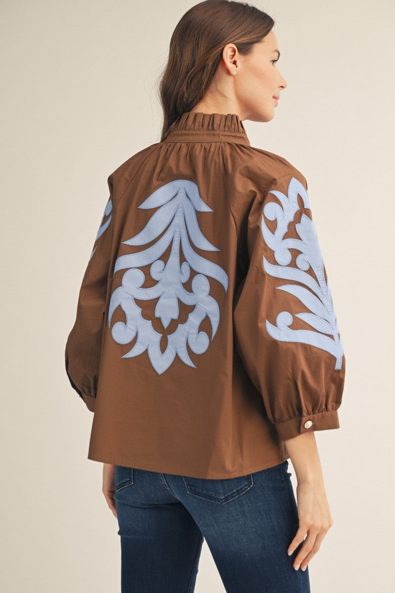 The Bimi Baroque Blouse