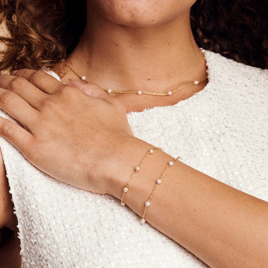 Julie Vos/ The Pink Delicate Bracelet