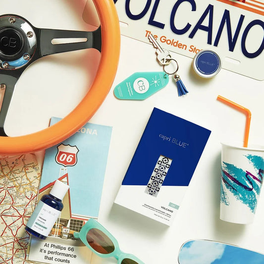 Capri Blue/ Car Diffuser Kit/ Volcano