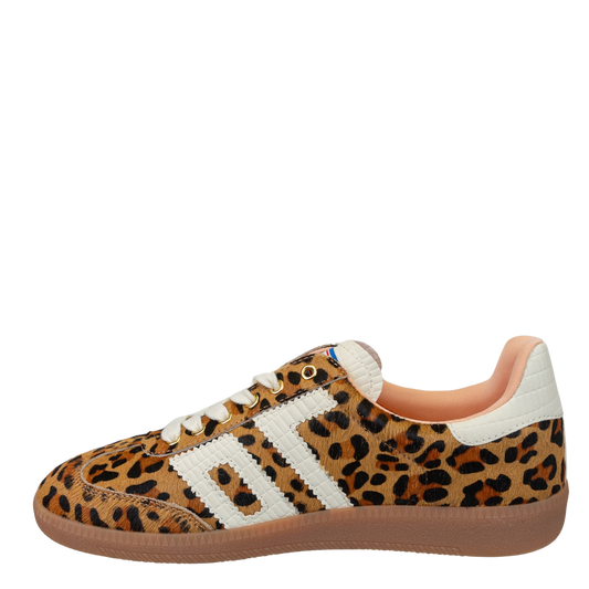 CLOUD in LEOPARD CAMEL WHITE, left view