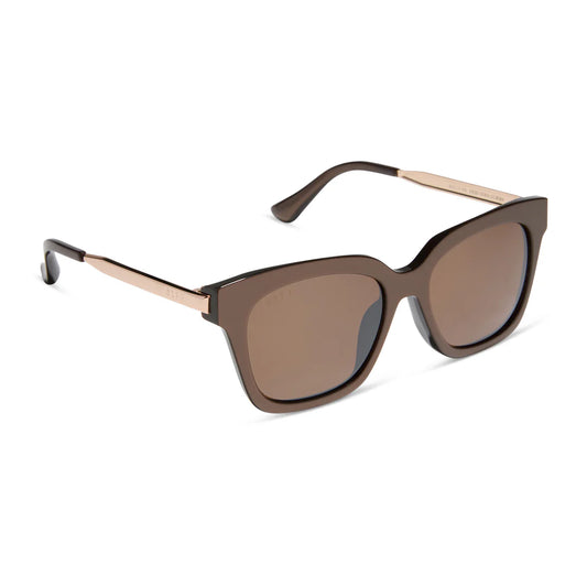 Diff/ Bella Sunglasses/ Moscow Mule + Brown w/ Gold