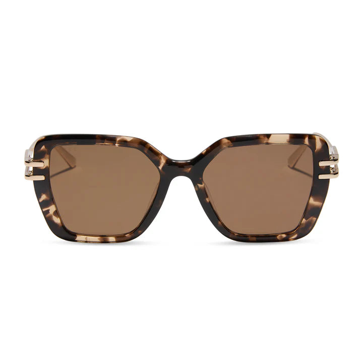 Diff/ Dasha Sunglasses/ Espresso Tortoise Gold + Brown