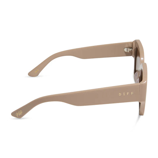 Diff/ Loren Sunglsses/ Almond + Brown