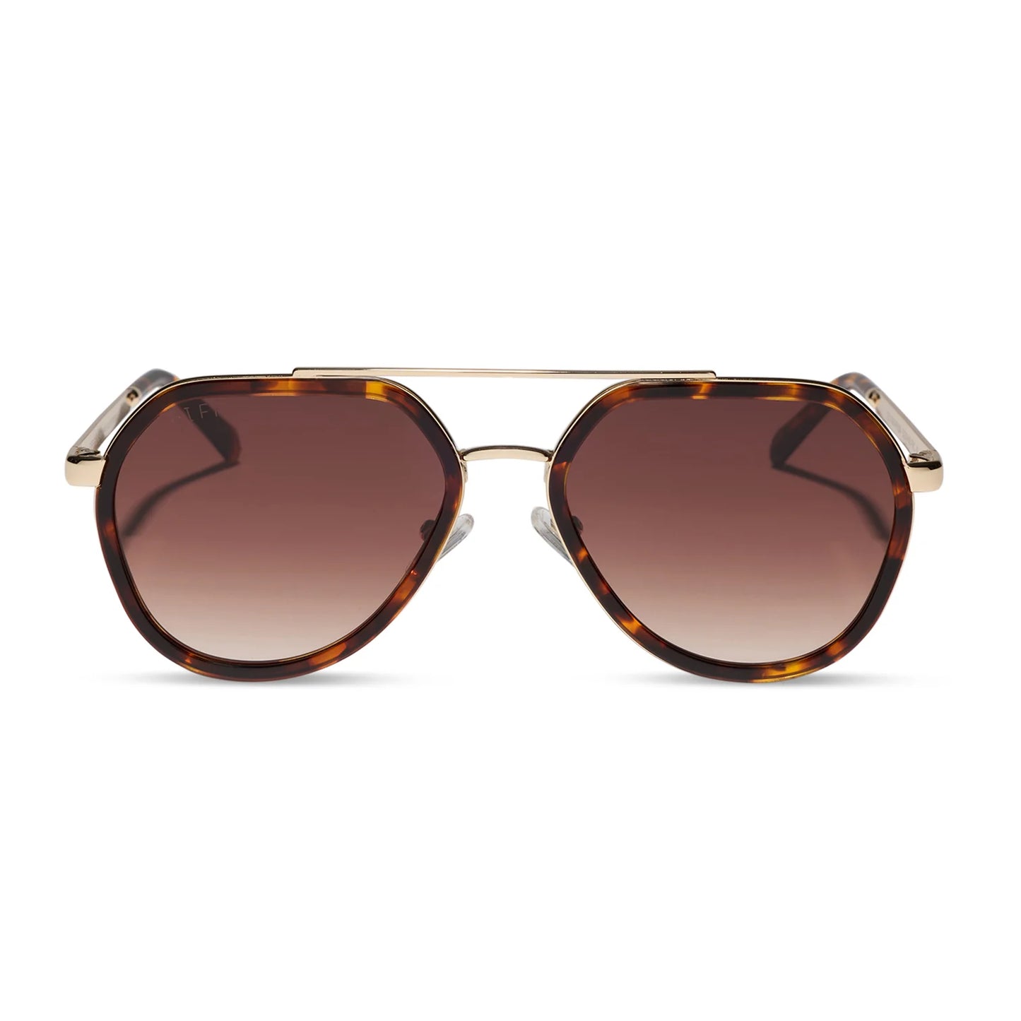 Diff/ Joey Sunglasses/ Rich Tortoise Brown Gradient