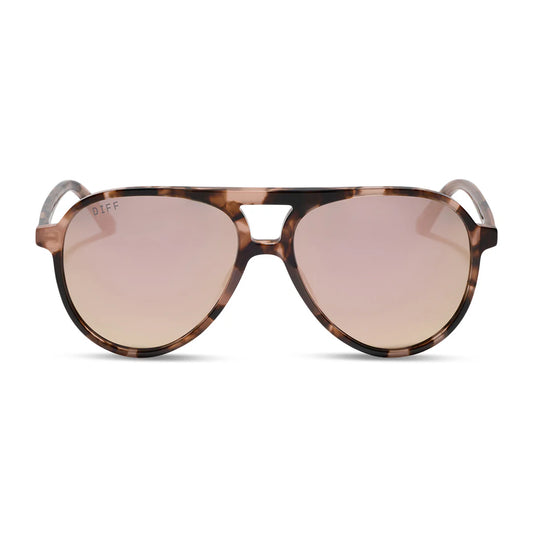 Diff/ Tosca III Sunglasses/ Himalayan Tortoise Taupe