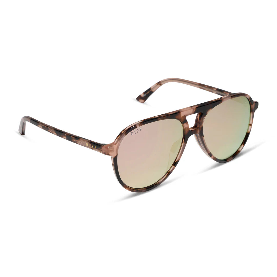 Diff/ Tosca III Sunglasses/ Himalayan Tortoise Taupe