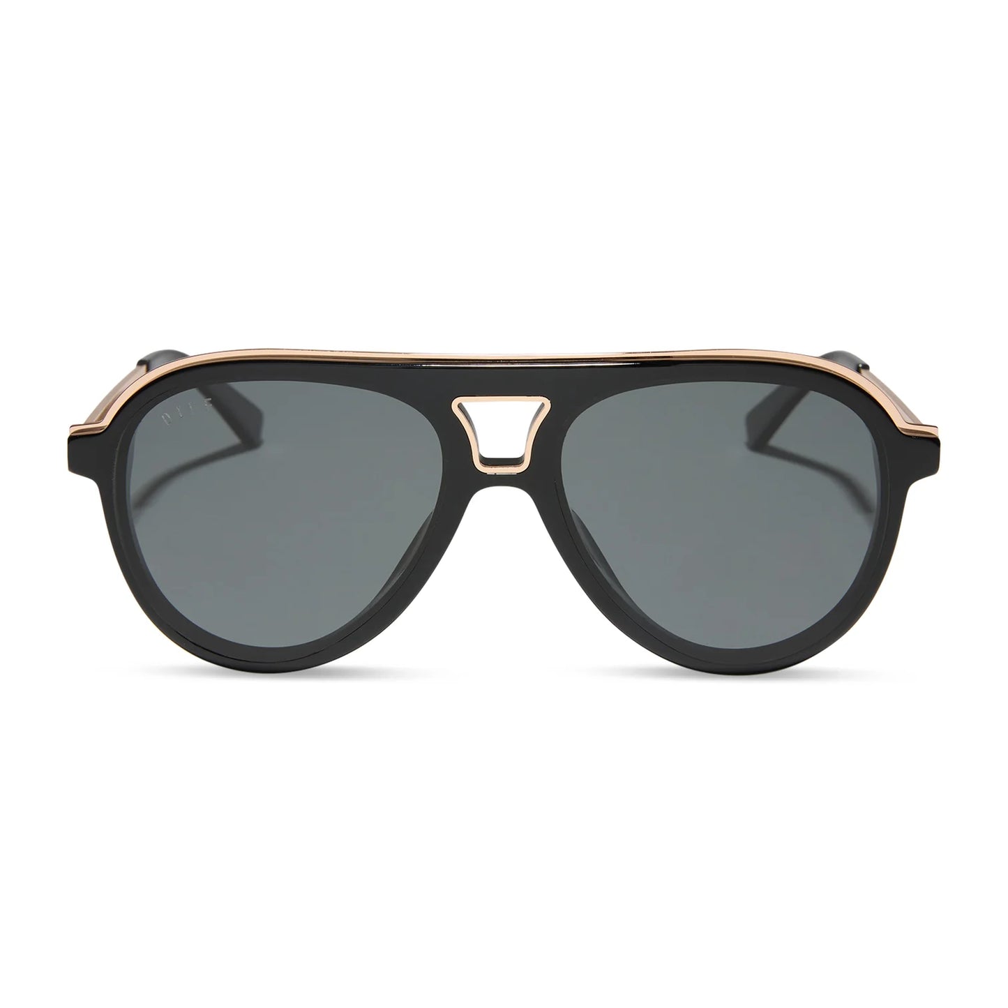 Diff/ Tosca III Sunglasses/ Black + Grey Gradient