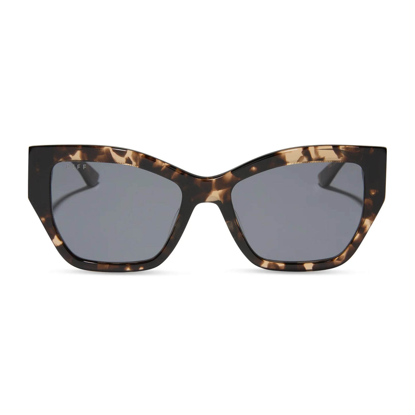 Diff/ Vivienne Sunglasses/ Espresso Tortoise + Grey
