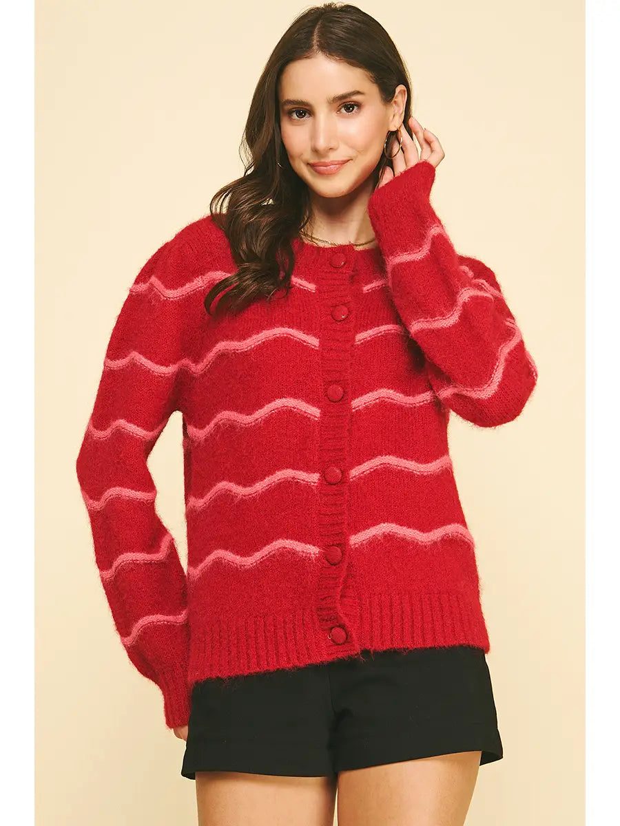 The Sola Striped Cardigan