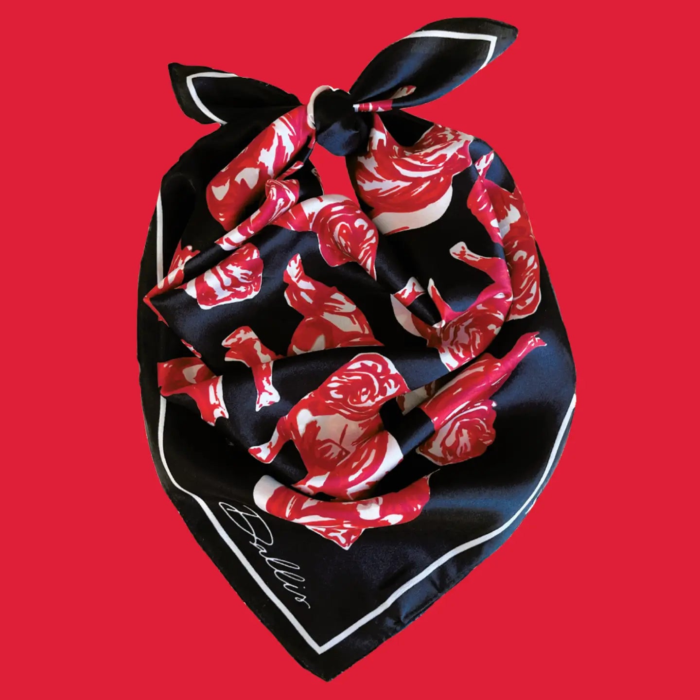 The Sic 'Em Gameday Scarf/ Black