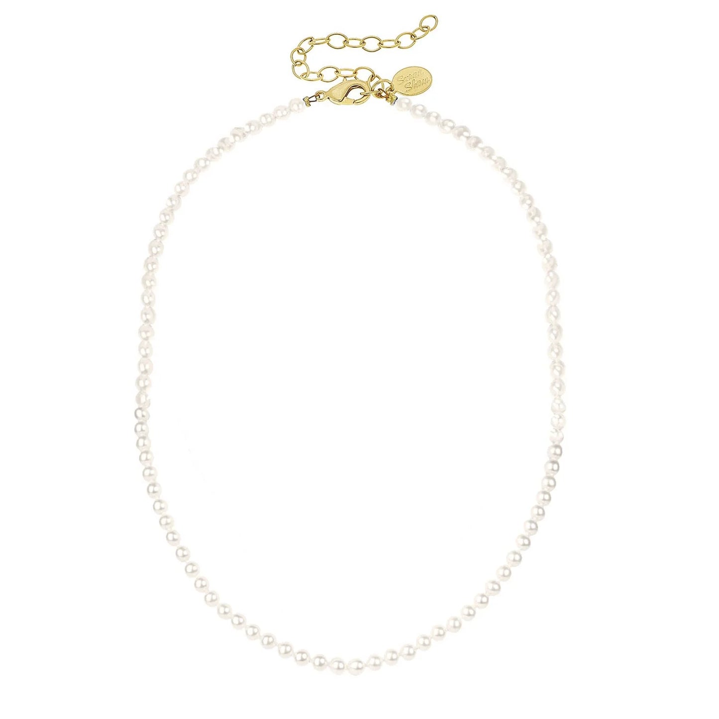 Susan Shaw/ Alys Necklace/ Pearl